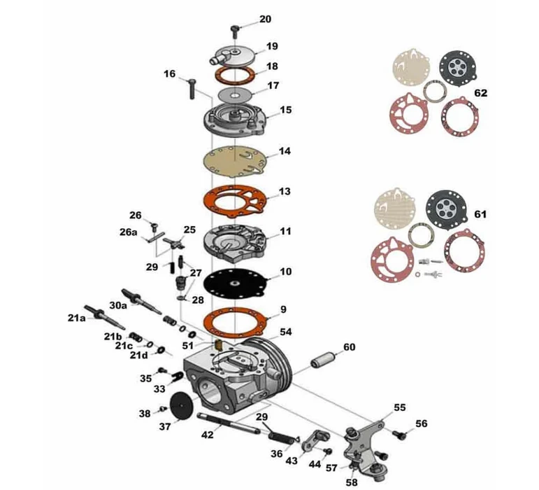 CARBURETTOR TILL. HW-27A