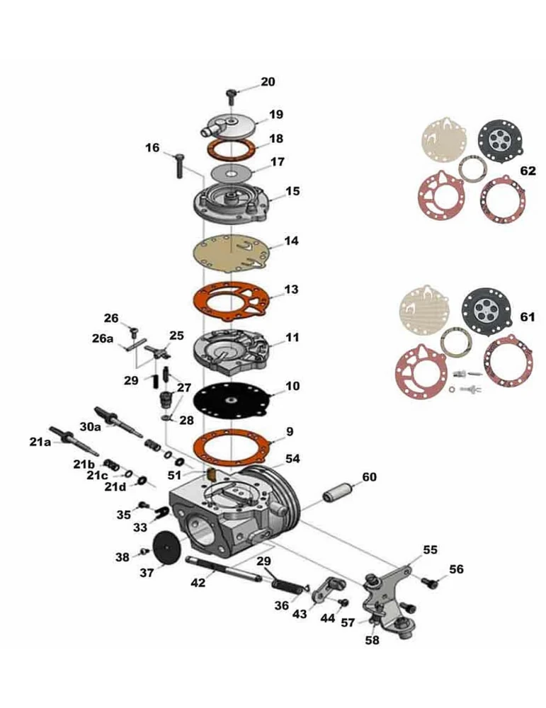 CARBURETTOR TILL. HW-27A
