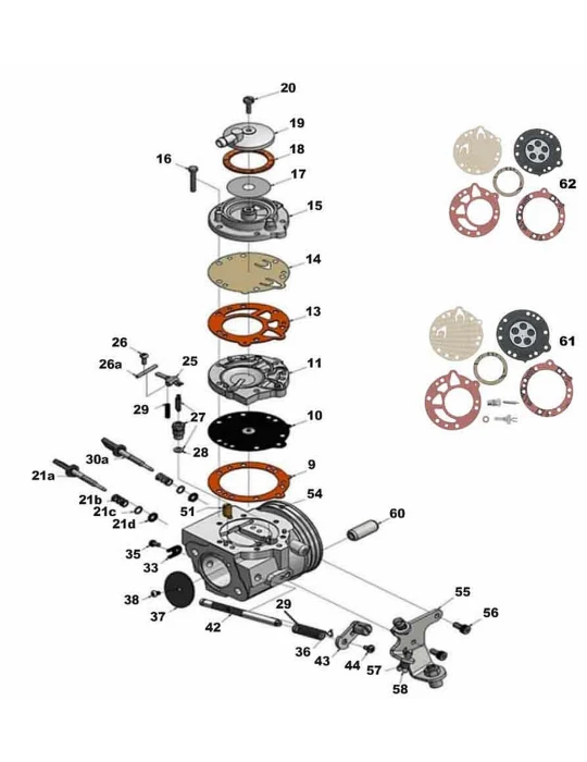 CARBURETTOR TILL. HW-27A