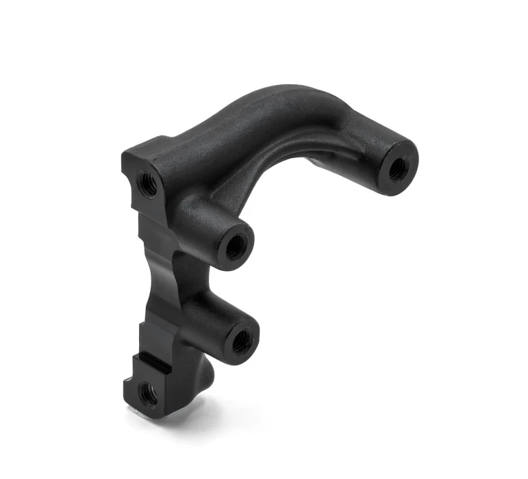 SUPPORT D'ÉTRIER DE FREIN MINI ALU NOIR 2025 / BRAKE CALIPER SUPPORT M