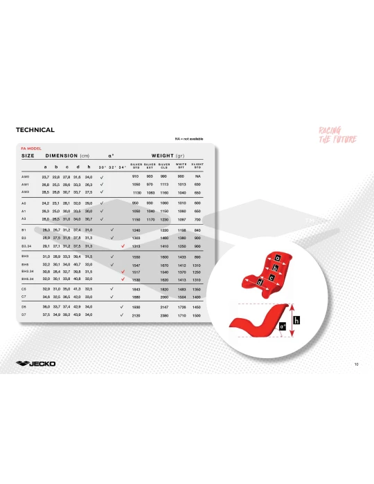 JECKO SILVER SEAT STD