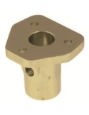 MOYEUX VOLANT AL 100CC 3 TROUS ANODISES/ AL steering wheel hub - 3 hol