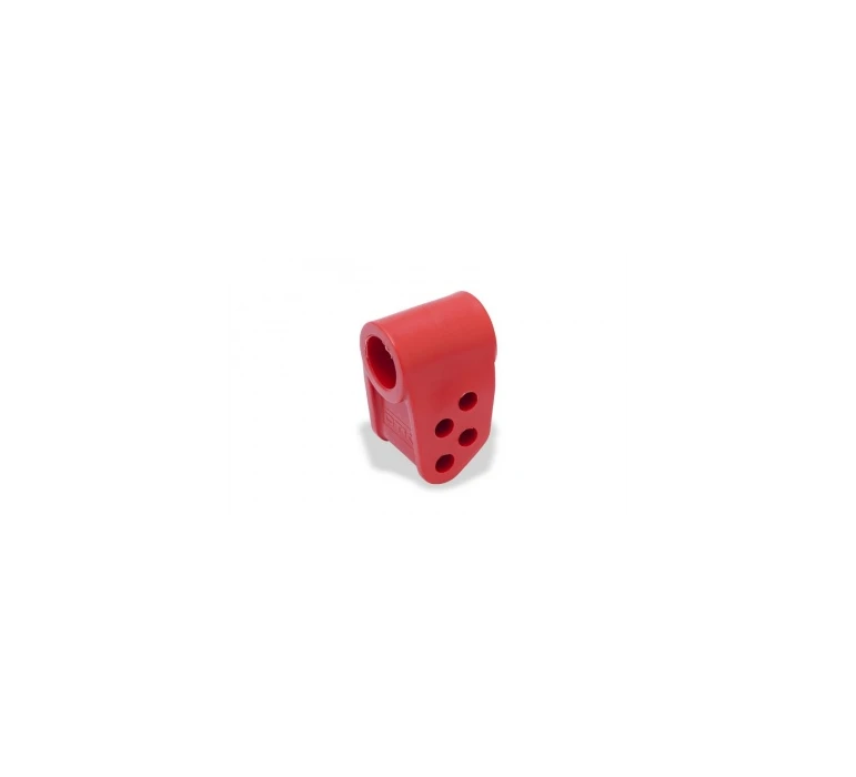 SUPPORT COLONNE NYLON 4 TROUS / NYLON SUPPORT FOR STEERING COLUMN RED