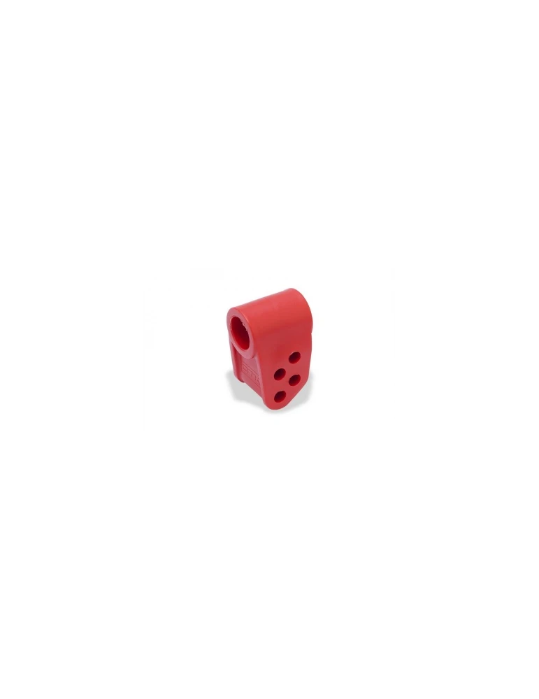 SUPPORT COLONNE NYLON 4 TROUS / NYLON SUPPORT FOR STEERING COLUMN RED