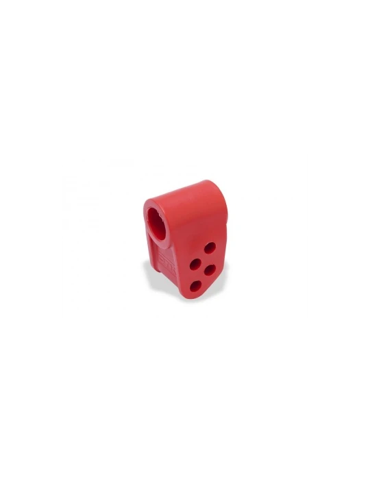 SUPPORT COLONNE NYLON 4 TROUS / NYLON SUPPORT FOR STEERING COLUMN RED