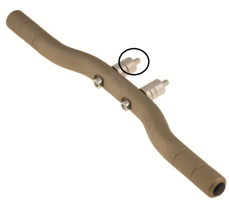 ENTRETOISE CALE-PIEDS 10MM/ SPACER 10 MM FOR ADJUSTABLE FOOTREST