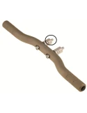 ENTRETOISE CALE-PIEDS 10MM/ SPACER 10 MM FOR ADJUSTABLE FOOTREST
