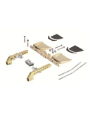 PEDALIER COMPLET MINI-FIA OTK / RUDDER PEDAL