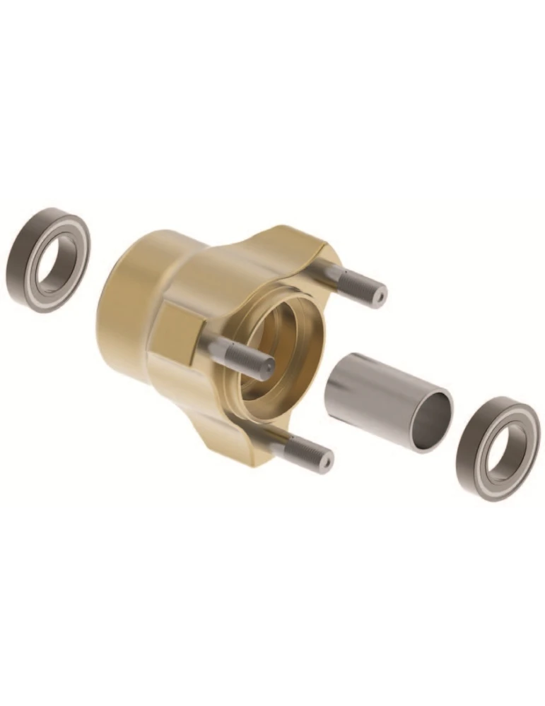 MOYEU COMPLET AV BST MG 53MM / COMPLETE BST HUB MG 53mm