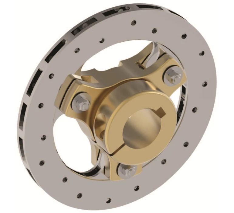HUB AL Ø 30 MM + FLOATING BRAKE DISK Ø 149X10 MM