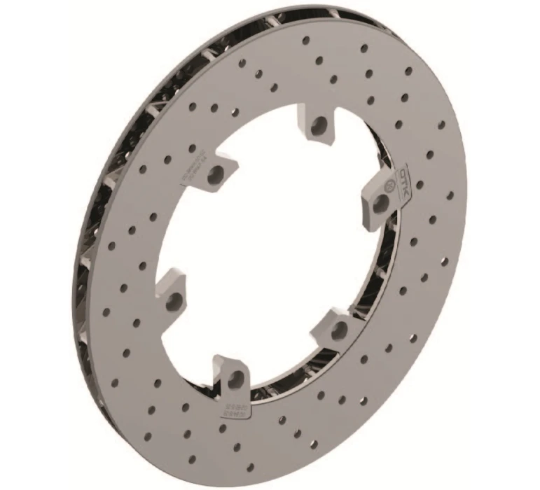 BWD SELF-VENTILATED REAR BRAKE DISK Ø 206X16 MM