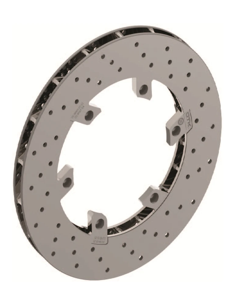 BWD SELF-VENTILATED REAR BRAKE DISK Ø 206X16 MM