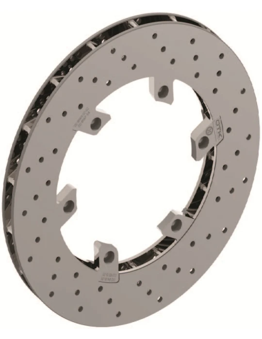 BWD SELF-VENTILATED REAR BRAKE DISK Ø 206X16 MM