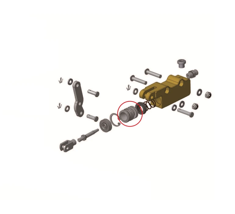 PISTON POMPE FREIN MINI KID/ Mini Kid brake pump's piston
