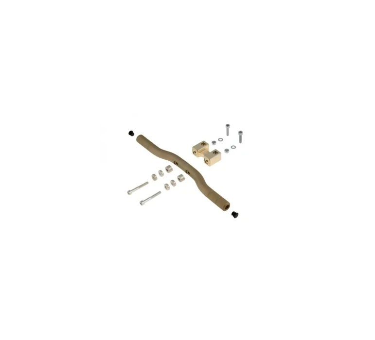 CALE-PIED AL COMPLET + SUPPORT/ Adjustable AL footrest completewith su