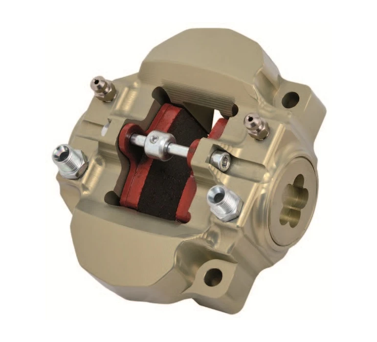 ETRIER DE FREIN BSD AR COMPLET / COMPLETE BSD REAR BRAKE CALIPER