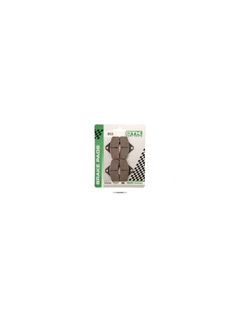 JEU DE PLAQUETTES AV FREIN OTK BSS KZ / FRONT BRAKE PADS KZ SET OTK BS