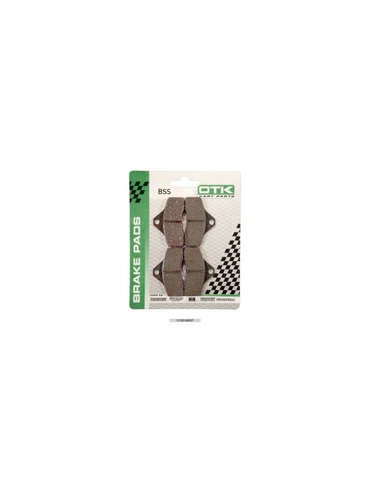 JEU DE PLAQUETTES AV FREIN OTK BSS KZ / FRONT BRAKE PADS KZ SET OTK BS