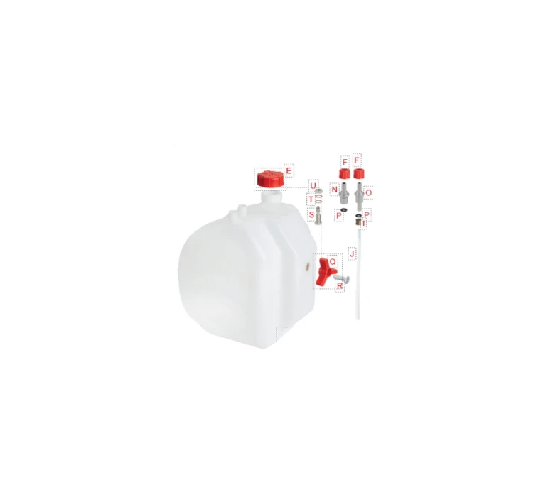 RESERVOIR ESSENCE 8,5L KZ / KZ FUEL TANK 8,5L