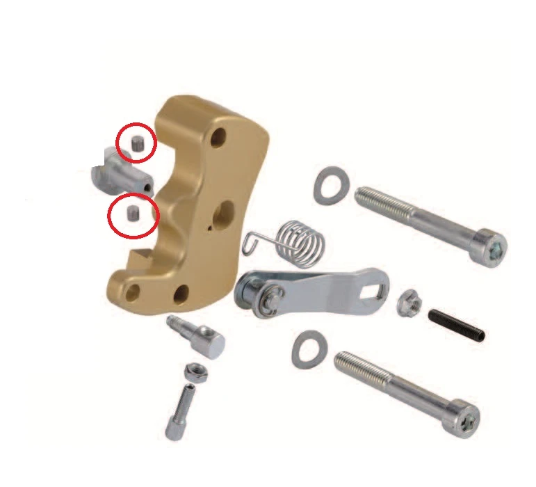 MICRO BRAKE CALIPER PIN 6X6 MM