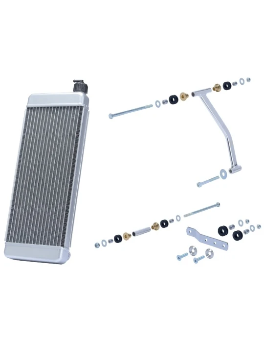 Radiateur OTK 480x196mm complet avec supports