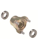 MOYEU COMPLET AV BST ALU L60/ Complete BST AL hub L. 60 mm