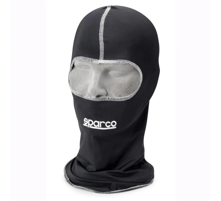 CAGOULE SPARCO BLANCHE BALACLAVA 2