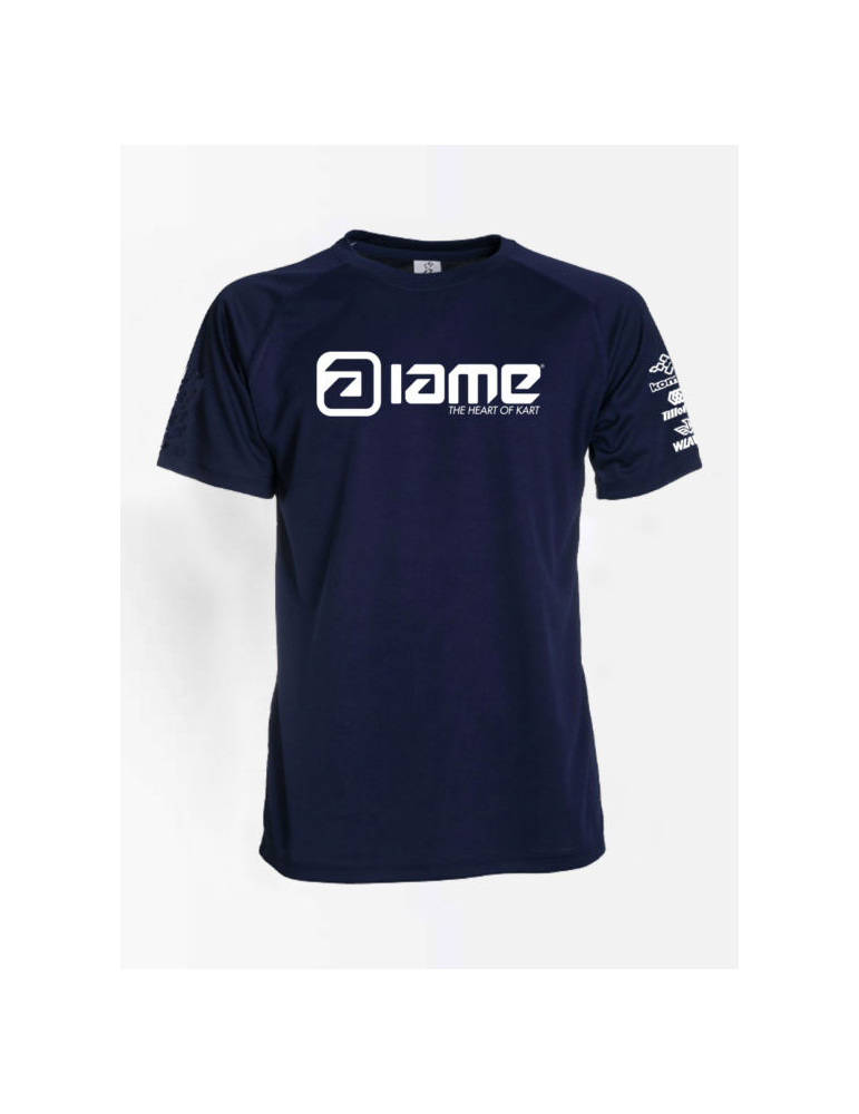 T-SHIRT NAVY RUN TO FAST