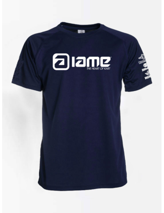 T-SHIRT NAVY RUN TO FAST