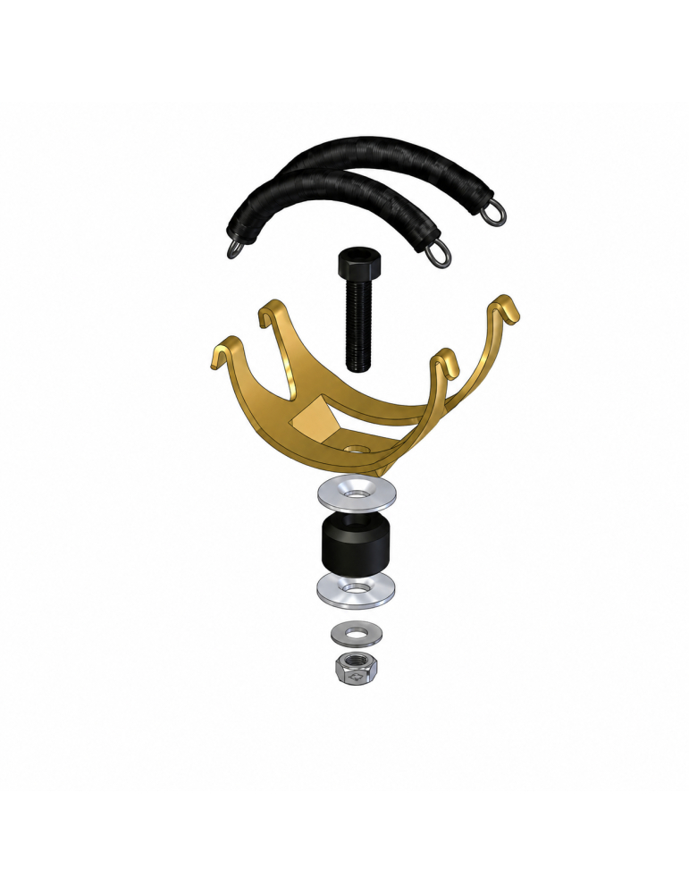 SUPPORT ECHAPPEMENT COMPLET - EXHAUST SUPPORT CPLTE