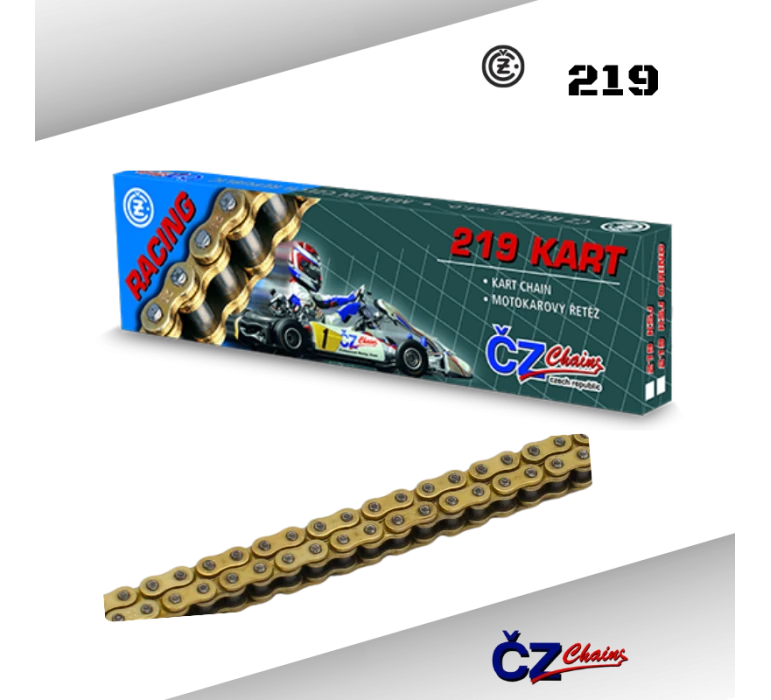 CHAINE CZ 219 RACING GOLD