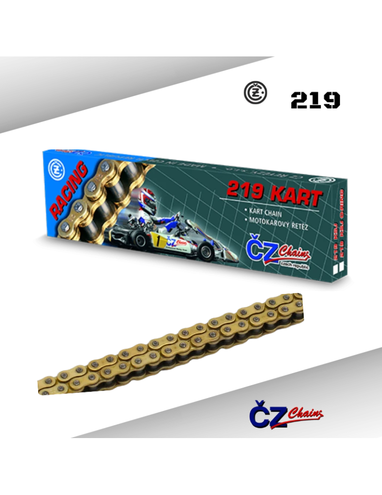 CHAINE CZ 219 RACING GOLD