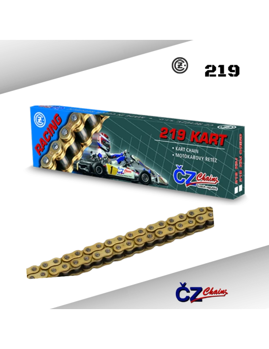 CHAINE CZ 219 RACING GOLD