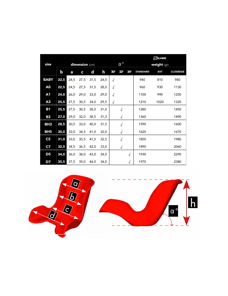 JECKO SILVER SEAT STD