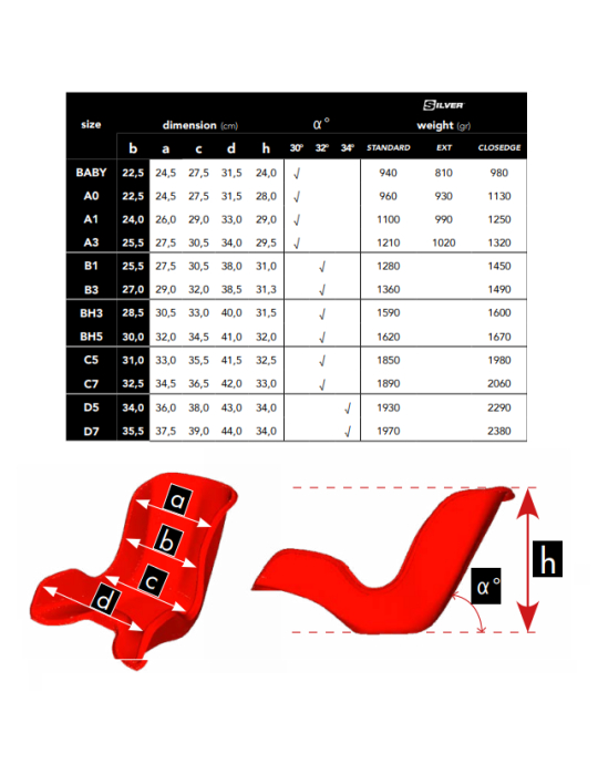JECKO SILVER SEAT STD