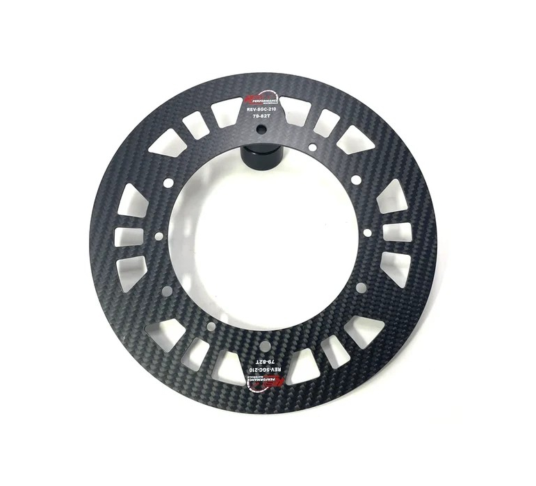 KIT PROT. COURONNE CARBONE REV- SPROCKET PROTECTOR KIT 21CM 2