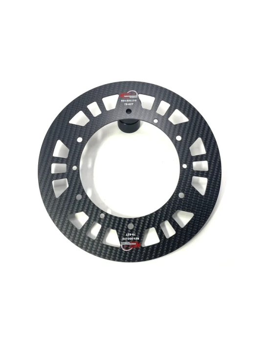 KIT PROT. COURONNE CARBONE REV- SPROCKET PROTECTOR KIT 21CM