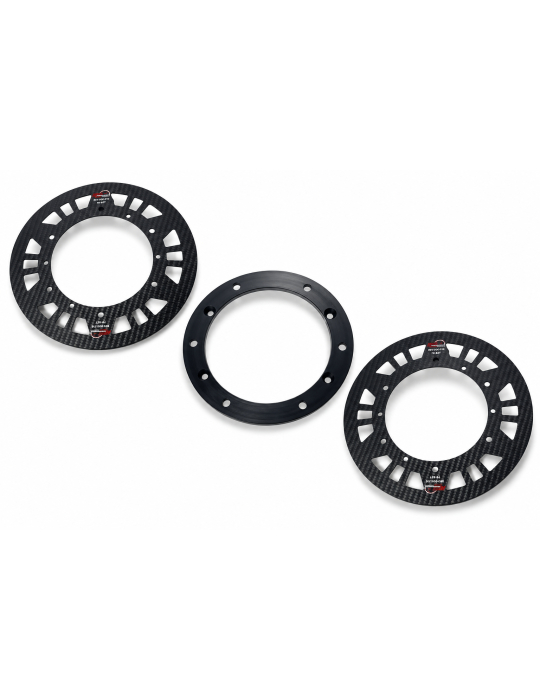 KIT PROT. COURONNE CARBONE REV- SPROCKET PROTECTOR KIT 22CM