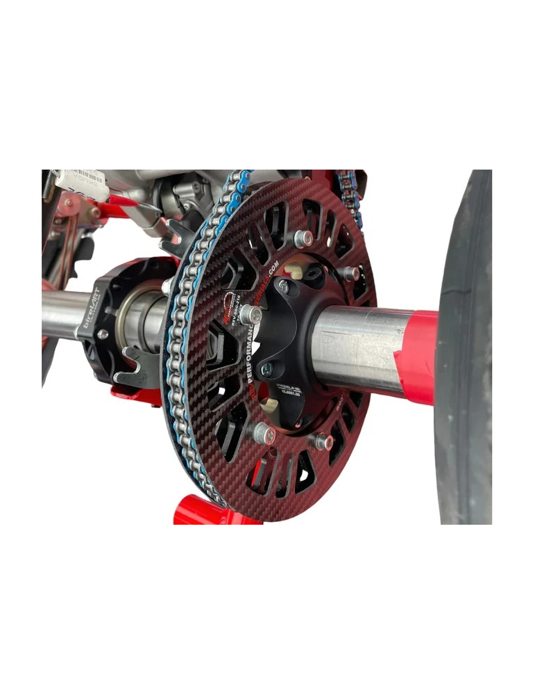 KIT PROT. COURONNE CARBONE REV- SPROCKET PROTECTOR KIT 22CM