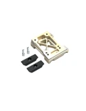 PLATINE MAGNÉSIUM MOTEUR ENCLINÉE X30/ROTAX MM30/32 AVEC BRIDES MM. 30