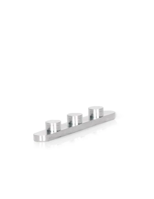 CLAVETTE 3 PICOTS D. 7,3MM 8X7X60 POUR AXE 40/50MM / KEY 3 PINS D. 7,3