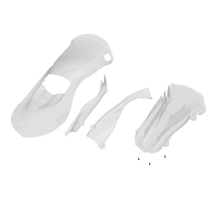 NASSAU AVANT "PERLE" OM. 2025 / FRONT FAIRING WHITE OM. 2025