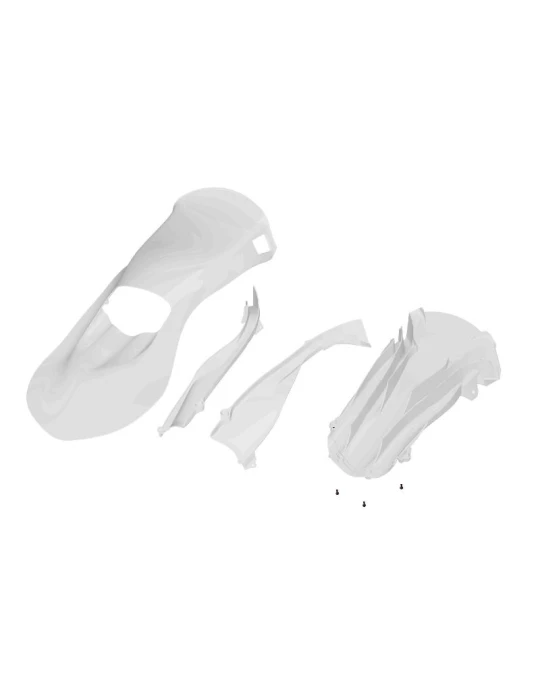 NASSAU AVANT "PERLE" OM. 2025 / FRONT FAIRING WHITE OM. 2025