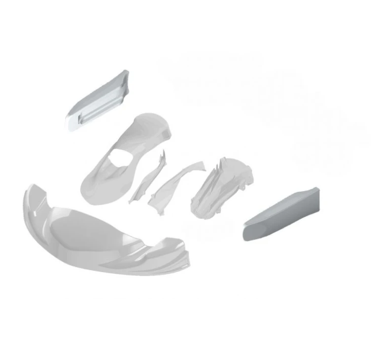 KIT CARROSSERIE COMPLET "PERLE" 2025 (PLASTIQUE UNIQUEMENT) / SET BODY