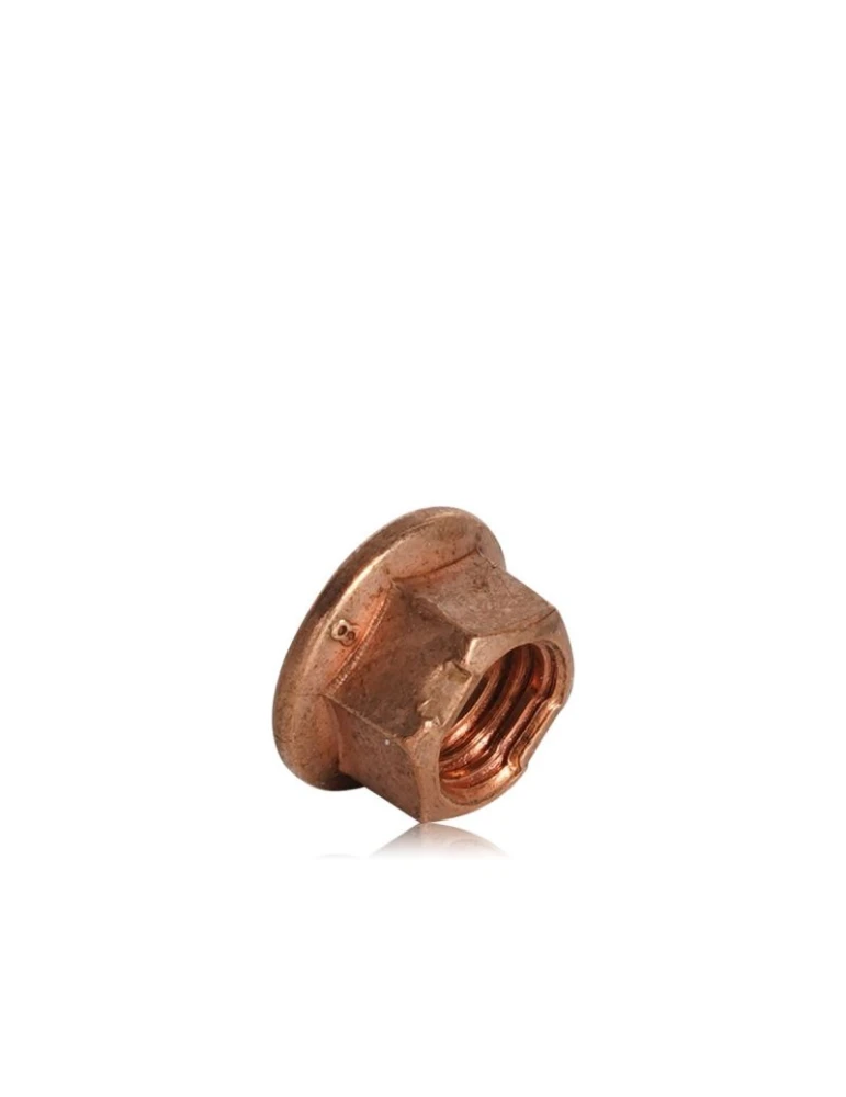 ÉCROU À BRIDE M8 ROUE HEXAGONALE 10MM / COPPER FLANGED NUT M8 ESA 10MM