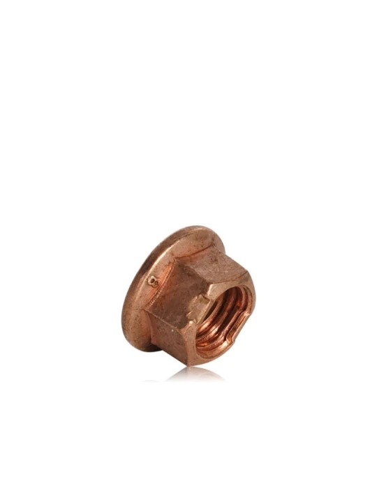 ÉCROU À BRIDE M8 ROUE HEXAGONALE 10MM / COPPER FLANGED NUT M8 ESA 10MM