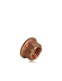 ÉCROU À BRIDE M8 ROUE HEXAGONALE 10MM / COPPER FLANGED NUT M8 ESA 10MM