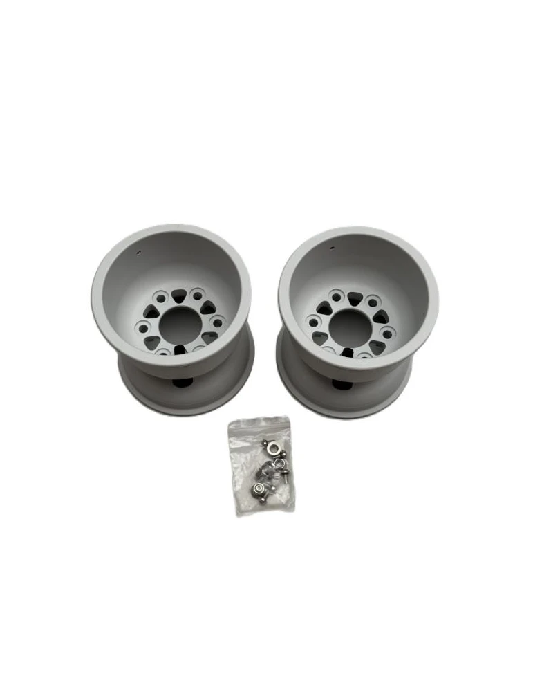 JANTES SET 2  CERCHI ANT. 132MM MAGNESIO WHITE B.P. / SET 2 FRONT WHEE