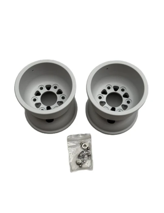 JANTES SET 2  CERCHI ANT. 132MM MAGNESIO WHITE B.P. / SET 2 FRONT WHEE