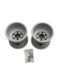 JANTES SET 2  CERCHI ANT. 132MM MAGNESIO WHITE B.P. / SET 2 FRONT WHEE